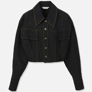 LVIR Linen Blend Crop Jacket